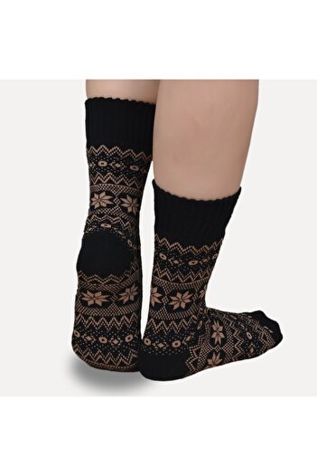 STEPPE BERRY 2 Pairs Women's Flexible Rubber Authentic Towel Socks