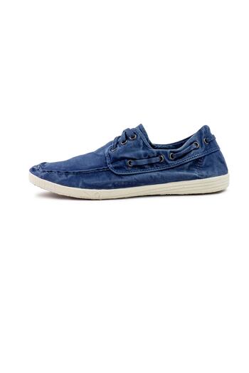 natural world Men's Sneakers Blue - 303e-628 Old Elbrus Mar