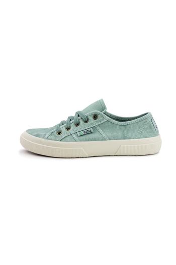 natural world Blue Women's Sneaker 901e-640 Old Blossom Aqua