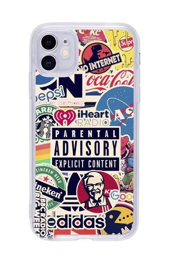 mooodcase iPhone 11 Parental Premium Transparent Silicone Case