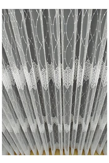 evihtiyaclarim by IOC Νέα σεζόν Honeycomb Top Panel Pattern Εικονικό σκηνικό που δεν ράχει το μεσαίο τούλι κουρτίνα