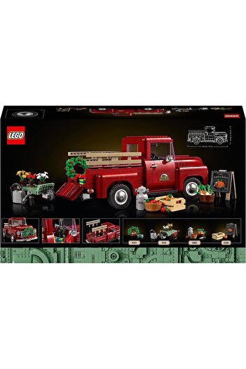 LEGO ® Icons Kamyonet 10290 Yetişkinler Için Yapım Seti; 1950’lerden Orijinal Klasik Bir Kamyonet