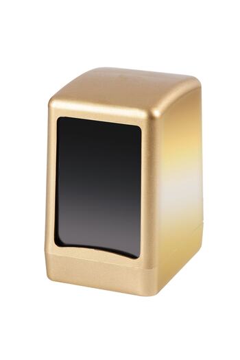 Palex (un-ev) Table Top Napkin Holder (table Top Napkin Dispenser) (heavy) Gold 3474-g