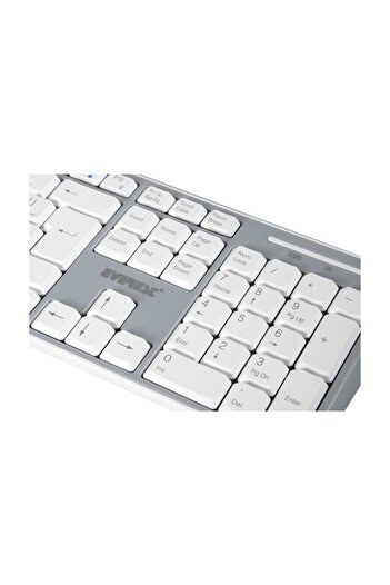 Everest Km-6063 Beyaz/gri Kablosuz Q Multimedia Klavye + Mouse Set