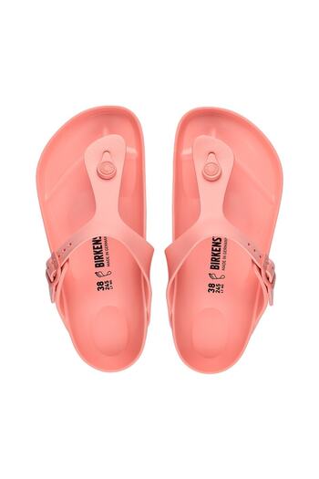 Birkenstock Gizeh Coral Peach Women's Flip Flops 1022453 V3