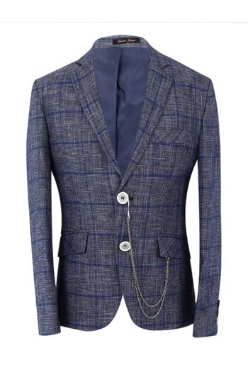 SIRRI Boy's Jacket Vest Trousers 3 Piece Suit