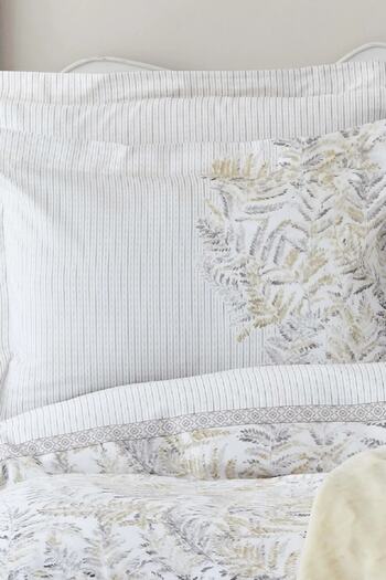 Karaca Home Bled Gray 100% Cotton Double Duvet Cover Set