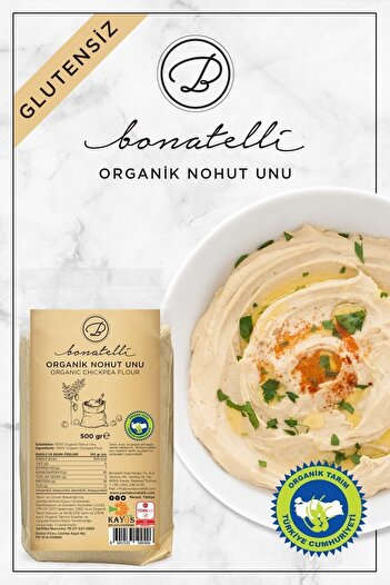 Bonatelli Organik Nohut Unu (humus Tozu)500gr