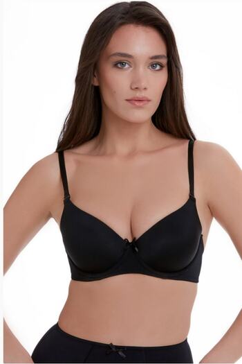 TEN 1001 Padded Padded Bra Black