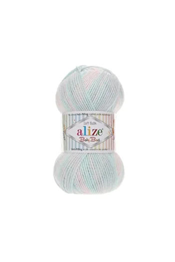 Alize Baby Best Batik Hand Knitted Floss Color Code:6623