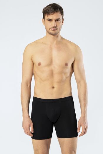 Cacharel 95% Βαμβάκι - Lycra Long Boxer με ζώνη μέσης