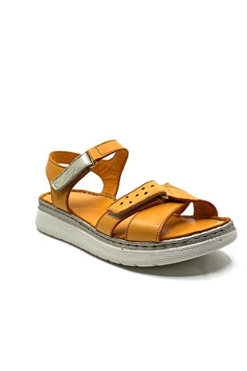 Piarmoni Girl's Leather Sandals