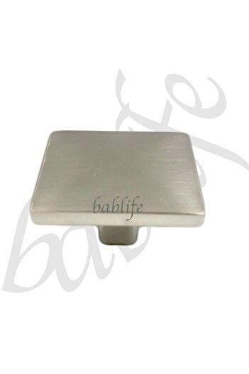 bablife Inoks Square Button (4cm X 4cm)