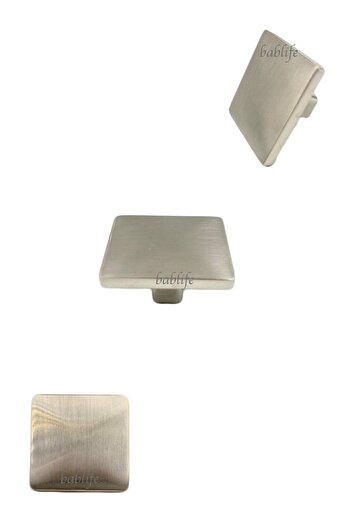 bablife Inoks Square Button (4cm X 4cm)
