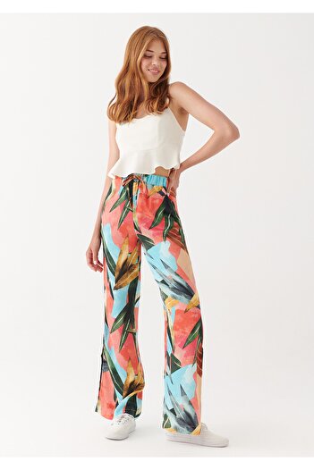 Mavi Leaf Printed Trousers 1010132-81340