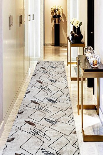 ALgorand Home Modern Non-Slip Base Washable Cutting Roller Runner