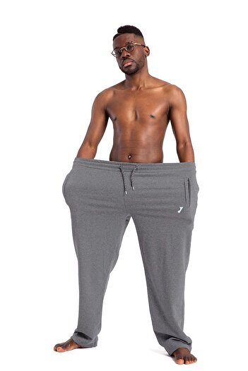 TAMPAP Men's Plus Size Sweatpants with Pockets and Zippered Pocket