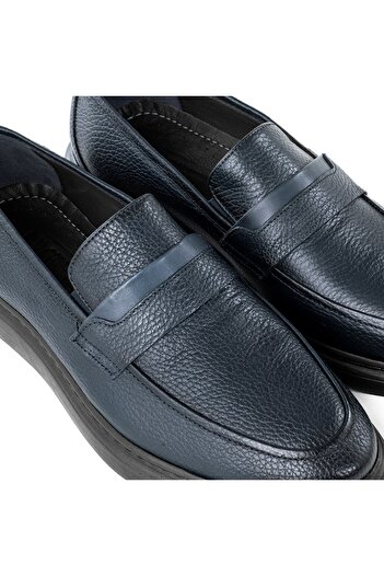 Ducavelli Frio Hakiki Deri Erkek Günlük Klasik Ayakkabı, Loafer Klasik Ayakkabı