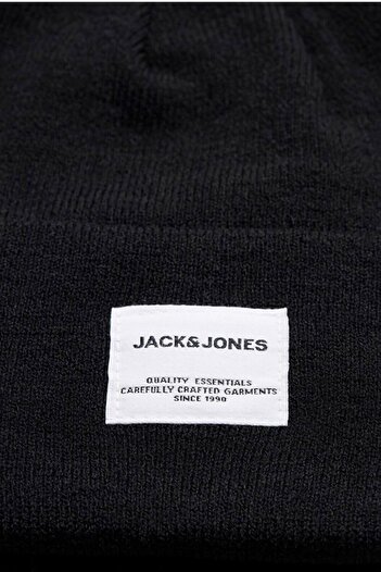 Jack & Jones Jjack&Jones Aclong Siyah Трикотажна шапка - Noos