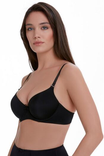 TEN 1001 Padded Padded Bra Black