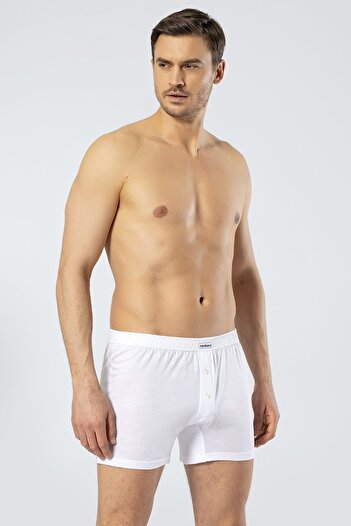 Cacharel Woven White Classic Men's Boxers