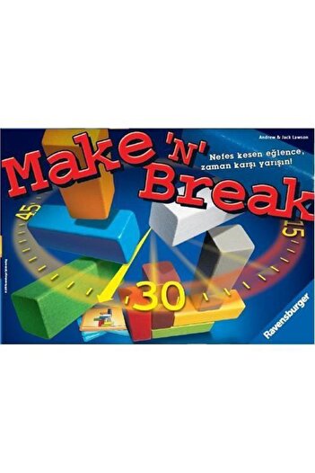RAVENSBURGER Make N Break Box Game (Turkish Family Game) Rot265558