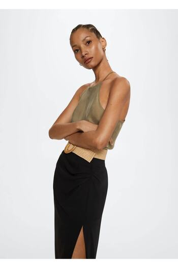 MANGO Woman Modal Blouse