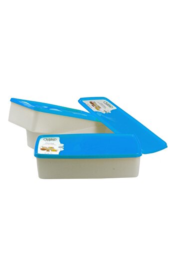 HOBBY LİFE Alaska Nofrost Saklama Kabı 2 Litre 3'lü Mavi