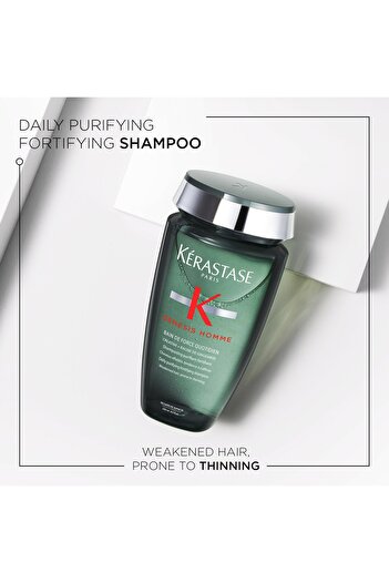 Kerastase Genesis Homme Bain De Force Quotidien Shedding Prone Hair Strengthening Shampoo 250 ml