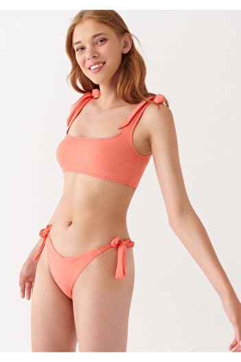 Mavi Square Neck Pink Bikini Top 1910484-35709