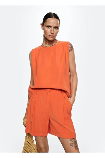 MANGO Woman Draped Top Design