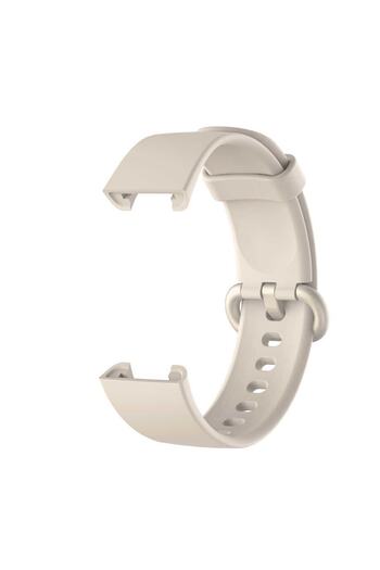 Nezih Case Xiaomi Mi Watch Lite Compatible Classic Silicone Band Smart Watch Bracelet Band Cream