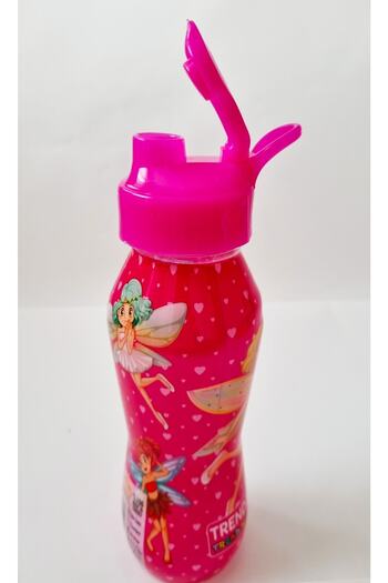 Modellino Licensed Butterfly Girl Pink Trend 500cc Transparent Water Bottle