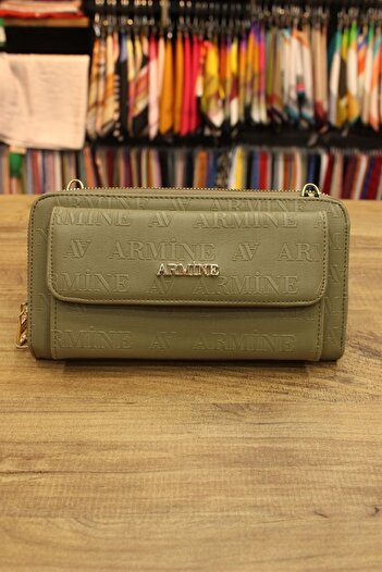 Armine Hand & Shoulder Bag 268 - Khaki Laser