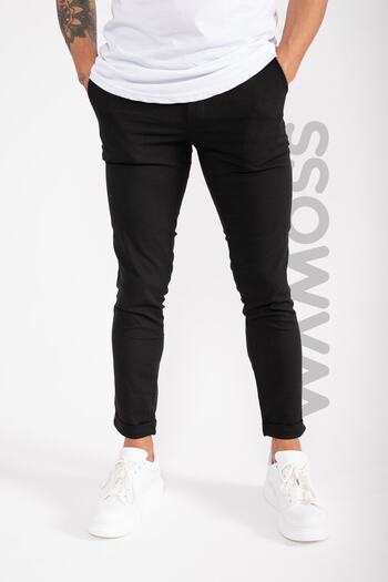WAMOSSALAPLI Double Leg Slim Fit Joger Trousers