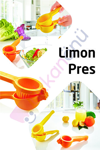 Dükkanönü Lemon Squeezer & Citrus Juicer Lemon Press Kp-114