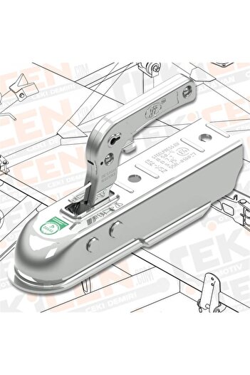SPP Römork & Karavan Kaplin - 750 Kg - Dörtköşe 50 Mm Bağlantı