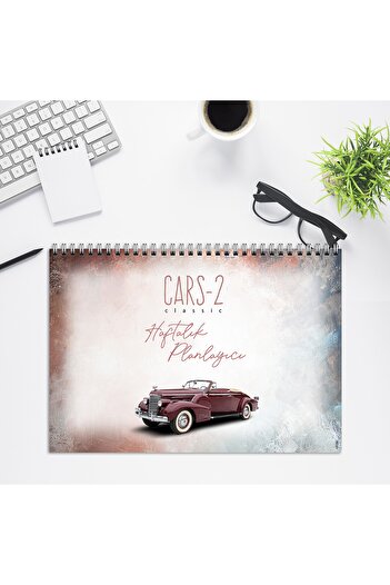Express A4 Weekly Planner Cars-2 Classic