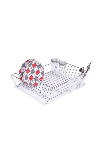 Arsimo Tek Katlı Metal Tabaklık Bulaşıklık