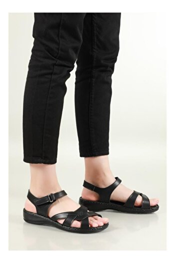 Ayzen 412 Leather Trend Fashion Women's Sandals