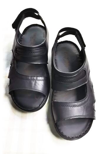 Everest 100% Leather Orthopedic Poly Sole Men's Sandals