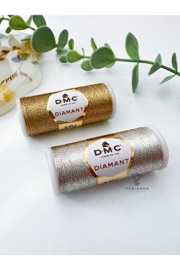 Hobianna Dmc Diamant Simli Nakış Ipliği 2’li Set