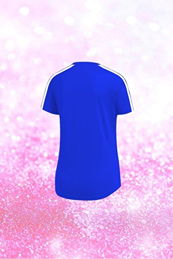POSEIDON STORM Tricou cu mânecă scurtă pentru femei, albastru, din țesătură Dri-fit, pentru sport, S-3xl