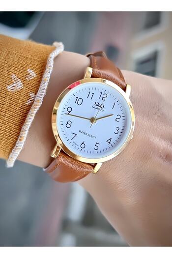 Q&Q Women's Wristwatch Leather Cord