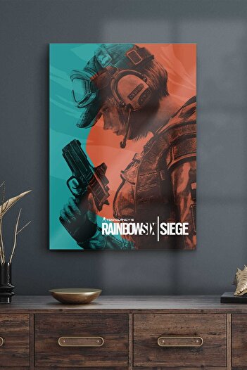 Decovetro Tablou din sticlă Rainbowsix Siege