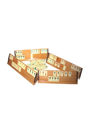 Kelebek Oyuncak Wooden Okey Set
