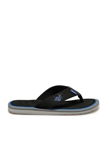 U.S. Polo Assn. U.S. Polo Vitus 2fx Black Men's Flip Flops