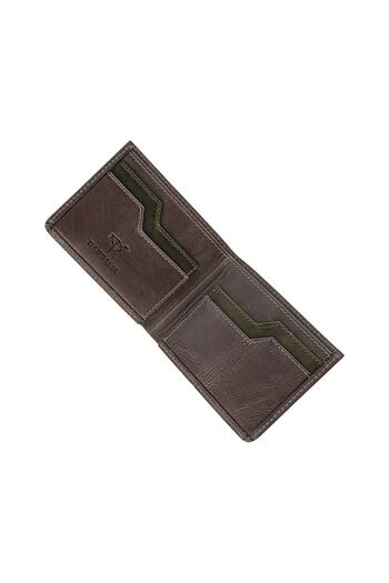 Garbalia Men's 100% Handmade Vintage Leather Gray Wallet