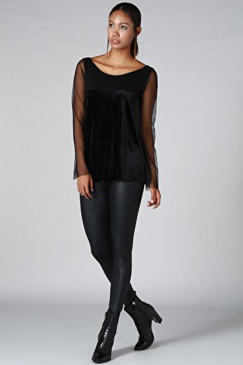 Quincey Velvet Tunic