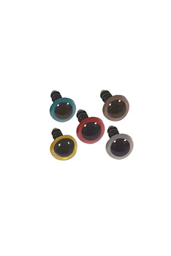 Hyd Mixed Color 50 Pairs 100 Pieces Screw Eye 10 ml